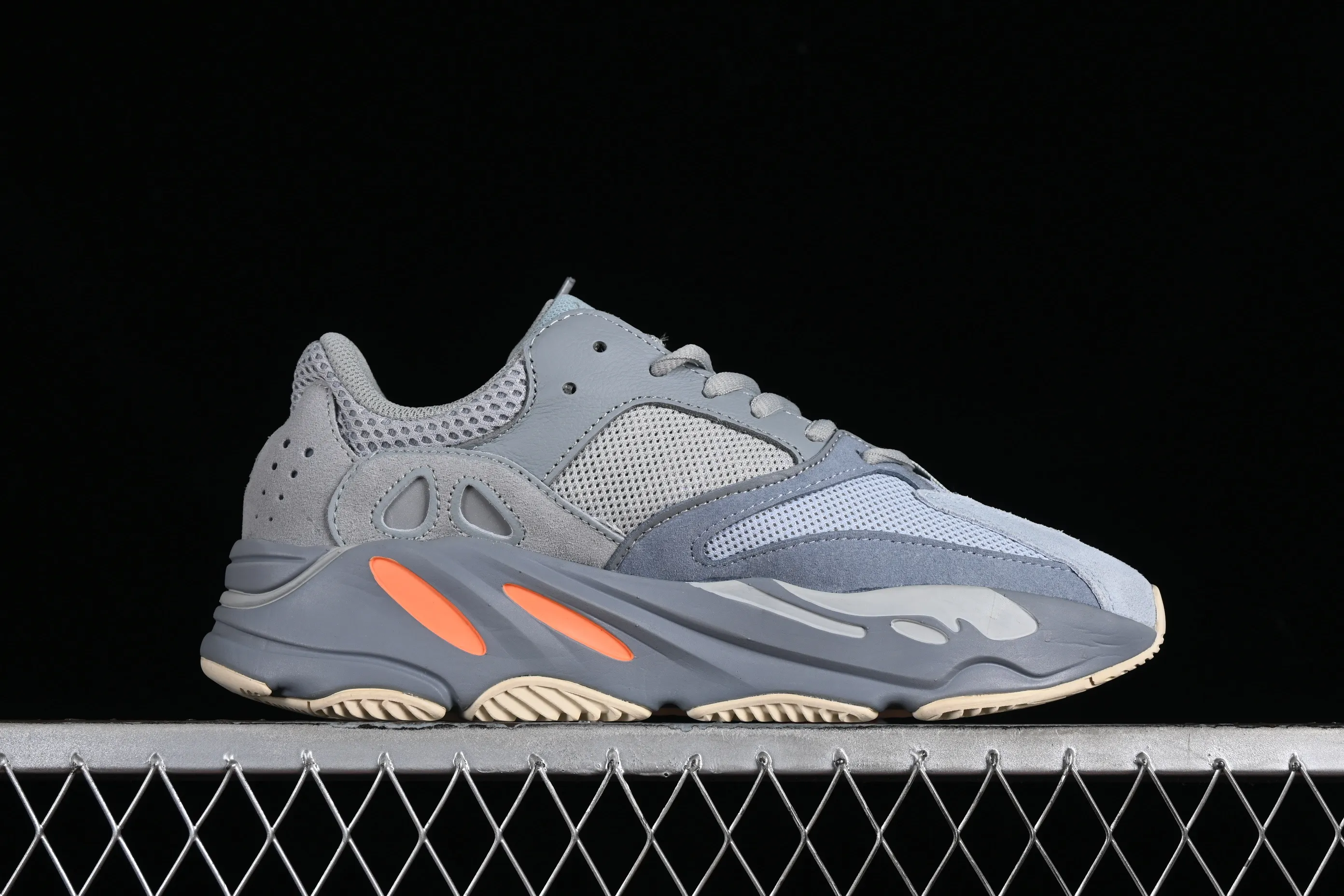 All Categories Ad Yeezy Coconut Series G Version Ad Yeezy Boost 700 "Inertia" EG7597 Kanye Coconut 700 3M Reflective Running Shoes